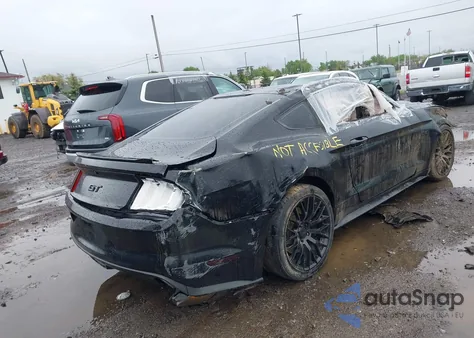 2017 Ford Mustang Gt Premium из США, поврежденный, VIN 1FA6P8CF7H5301745